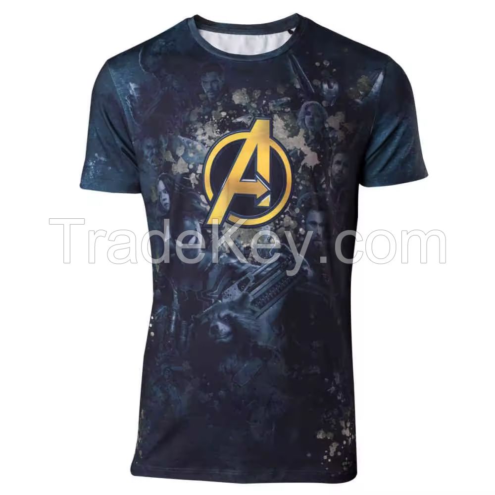 High Quality Custom 100% Cotton For Men Oversized T-shirt