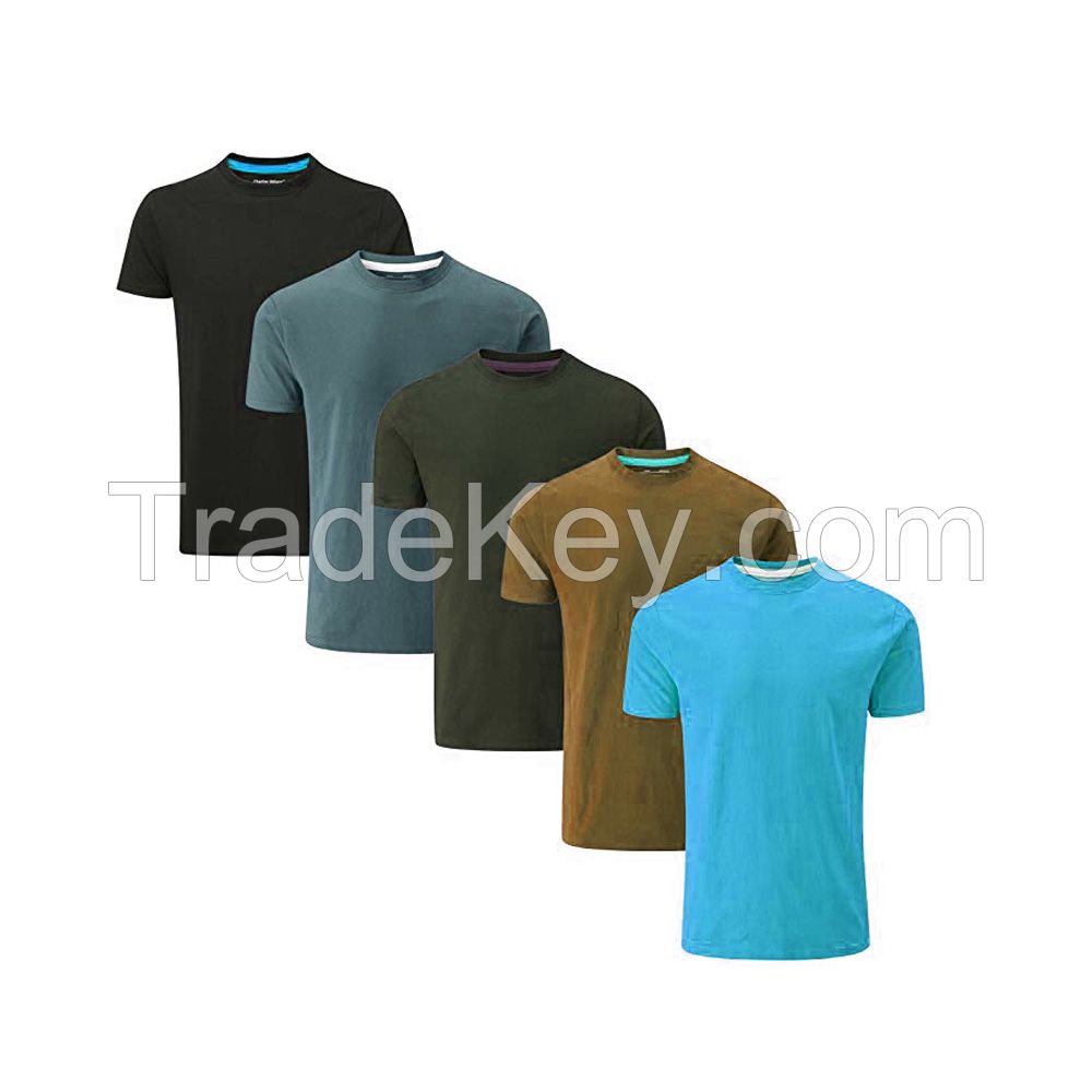 Wholesale High Quality Factory Price Plain Tshirts For Printing 100% Cotton Custom T Shirt