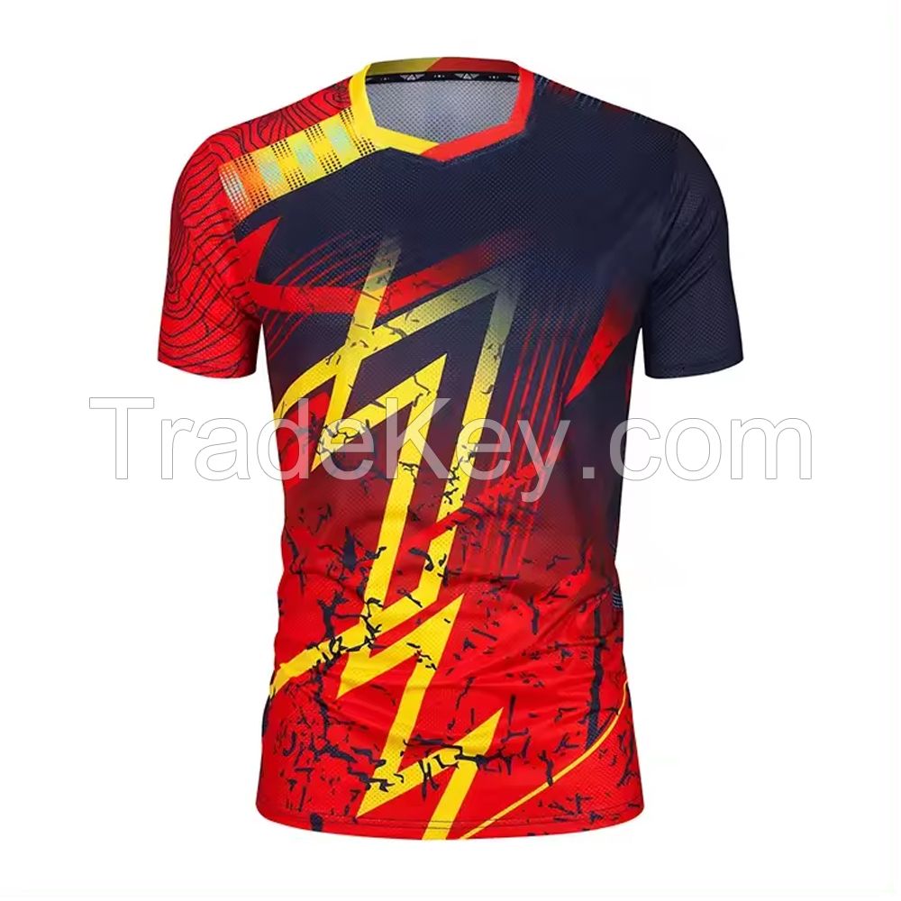 custom sublimation team sports t shirt