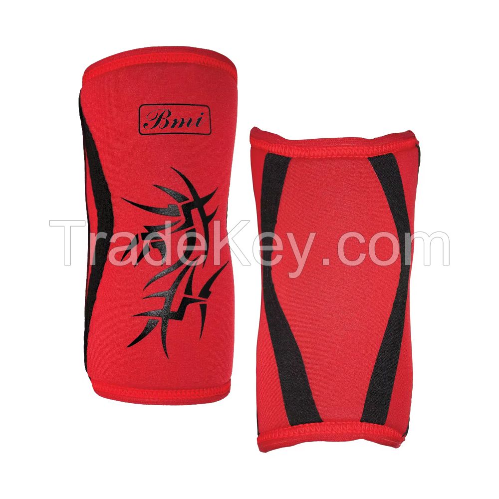 2024 Sublimation Weightlifting Training Knee Sleeves