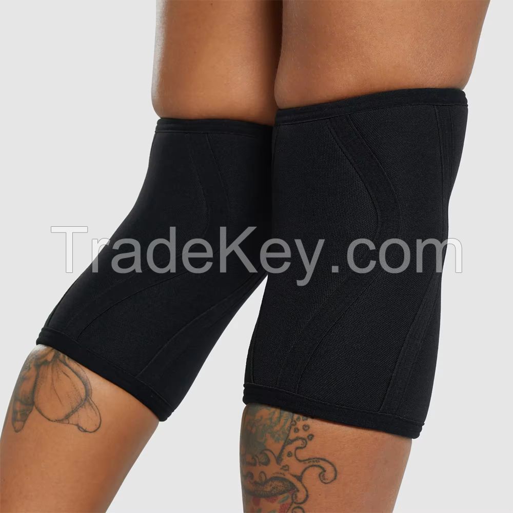 Top Quality Neoprene Knee Sleeves For Gym Fitness Weightlifting Training Knee Sleeves