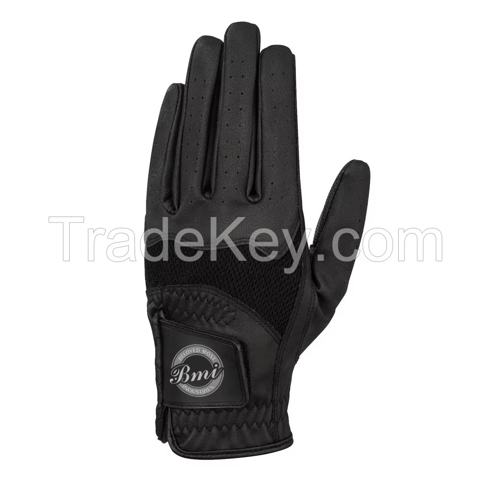 Wholesale Opti Fit Seamless Universal Fit Golf Gloves Non Slip Particle Wear-Resistant Breathable Custom Logo Golf Glove