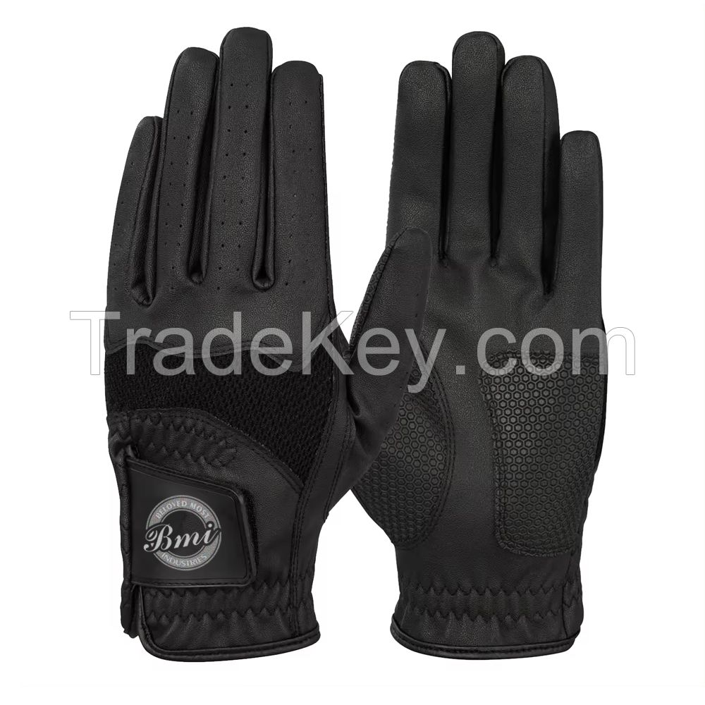 Wholesale Opti Fit Seamless Universal Fit Golf Gloves Non Slip Particle Wear-Resistant Breathable Custom Logo Golf Glove