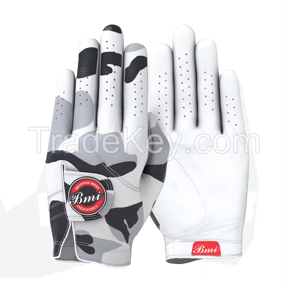 Wholesale Opti Fit Seamless Universal Fit Golf Gloves Non Slip Particle Wear-Resistant Breathable Custom Logo Golf Glove