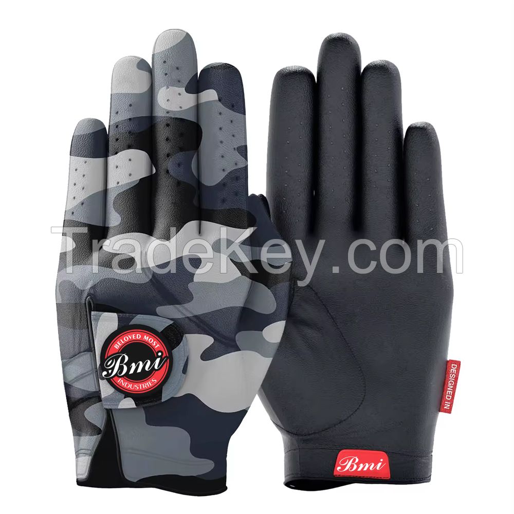 High Quality Anti slip microfiber golf gloves Men&#039;s Women Gloves Soft Breathable golf glove