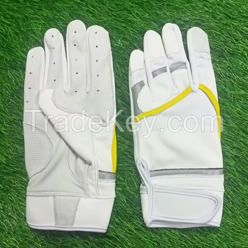 Professional Durable Baseball Batting Gloves Customized Outdoor Softball Sports Gloves For Kids Boys Children