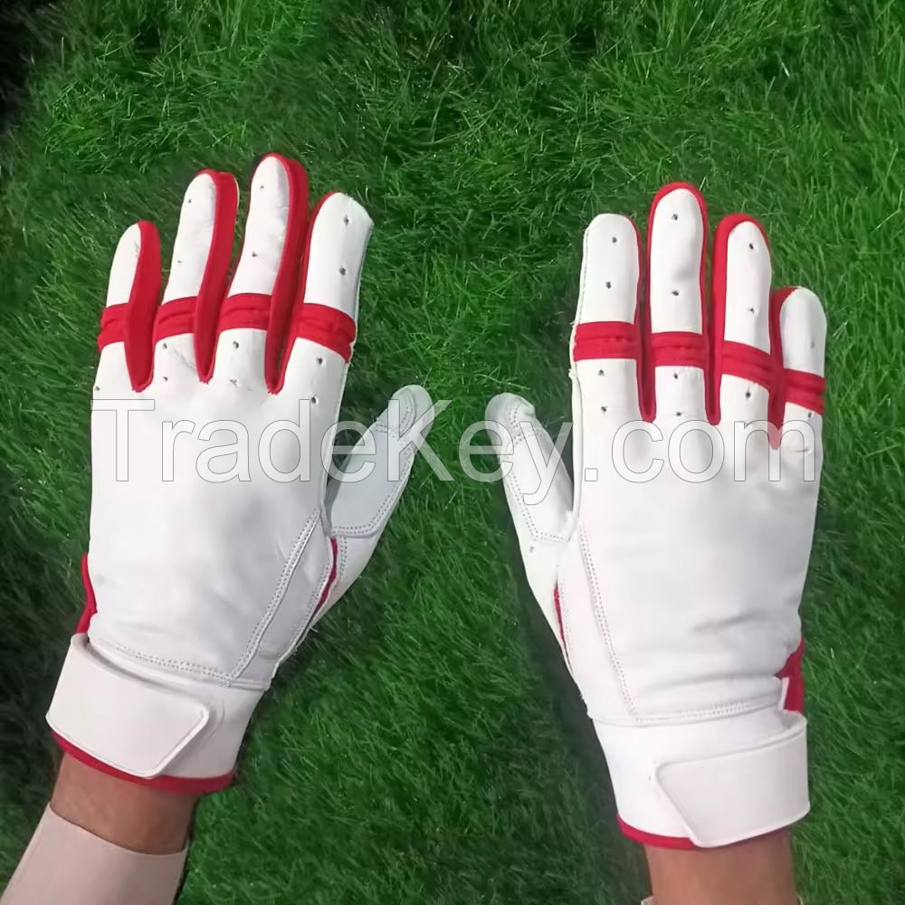 Customized Baseball Batting Gloves Anti-Slip Batting Gloves Adults Professional Men Women Baseball Glove