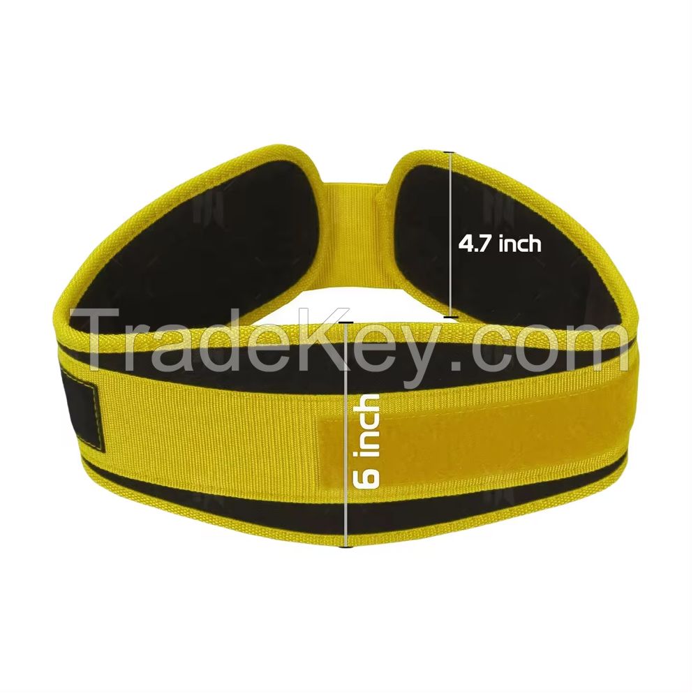 FITNESS Weight Lifting Nylon Weightlifting Belt for Power Lifting and Athletes