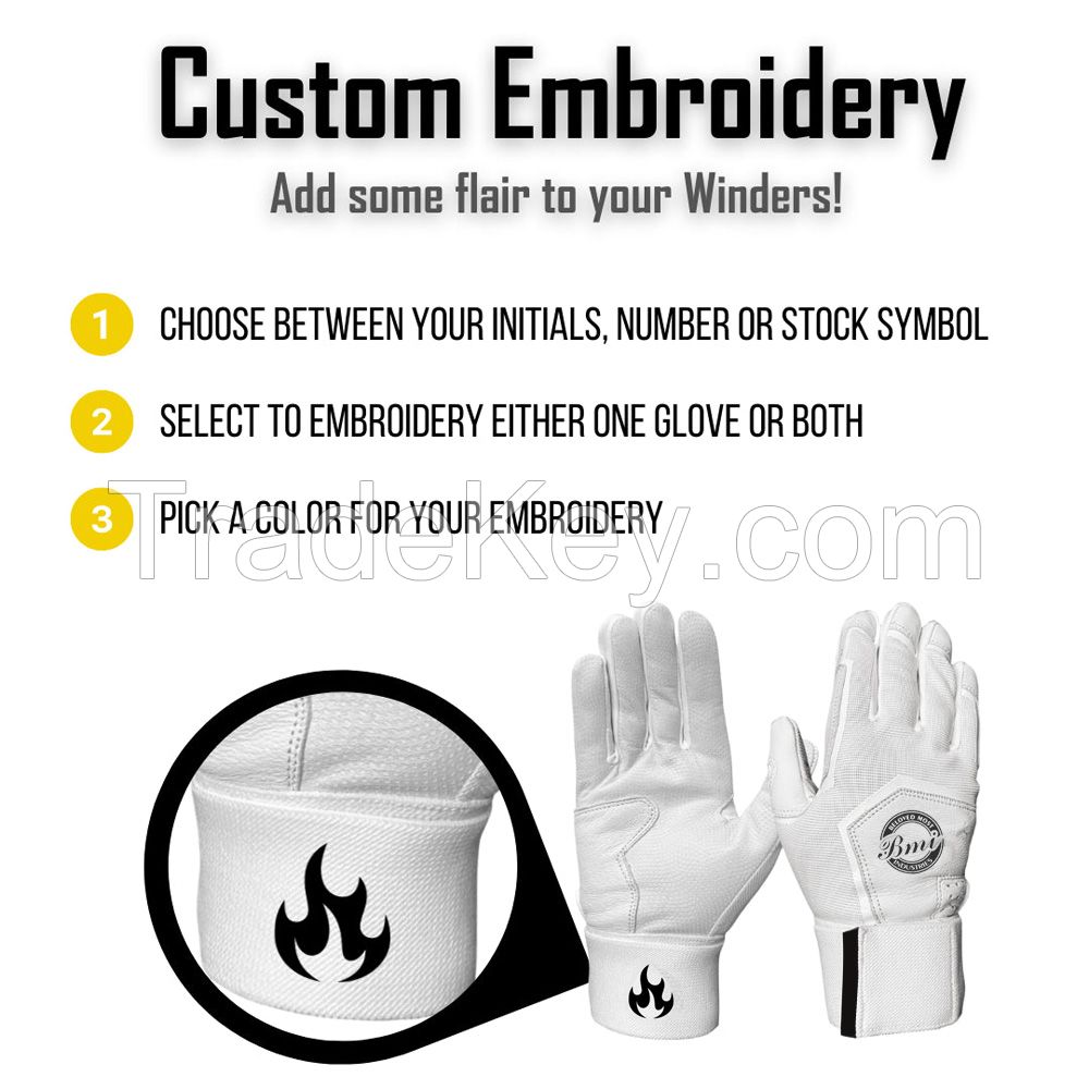 Custom Baseball Betting Gloves American American Breathable Softball Baseball Gloves For Batting Gloves