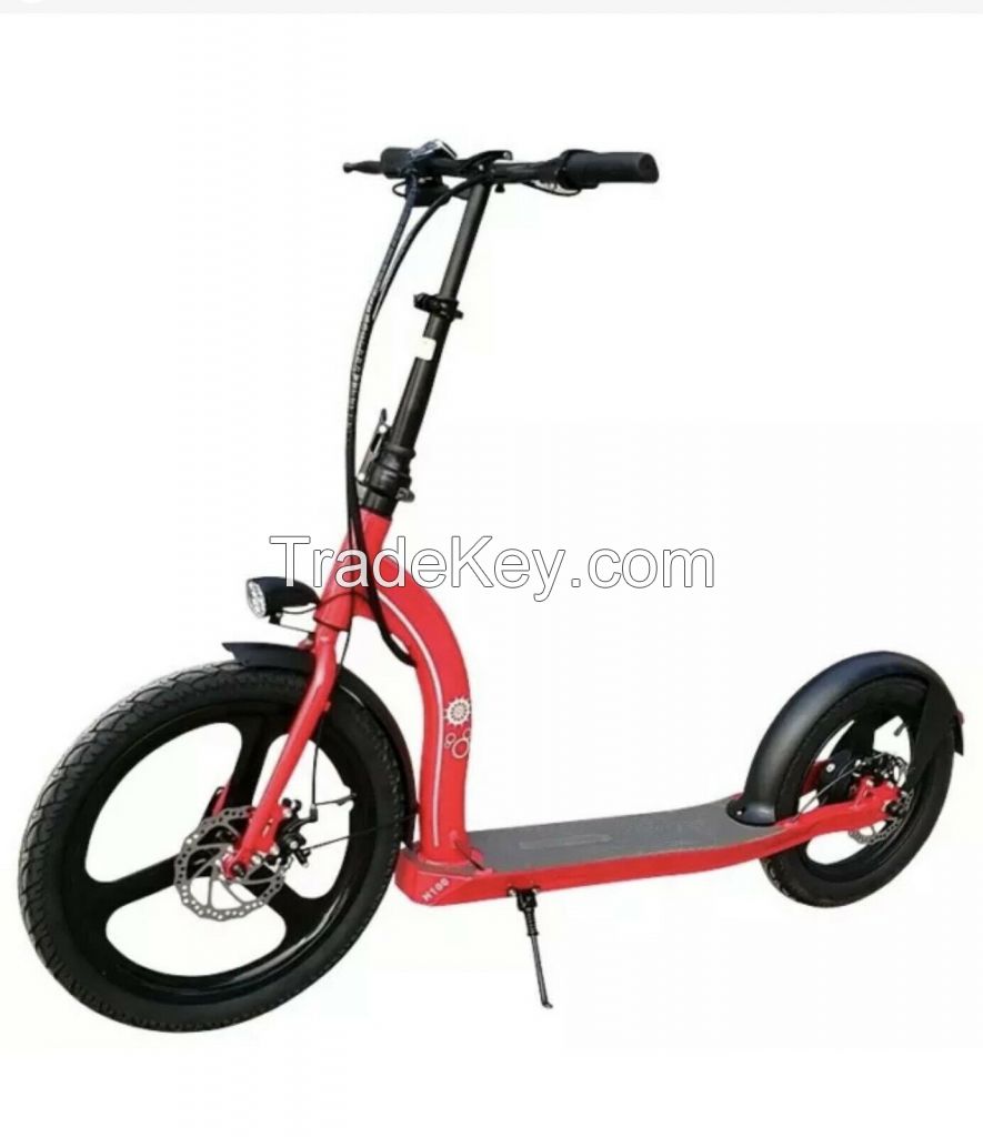 Big Wheel Electric Scooter 28-45 Km Mileage