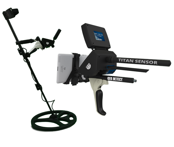 Ger Detect TITAN 1000 Metal Detector - Professional Long Range Metal Detector