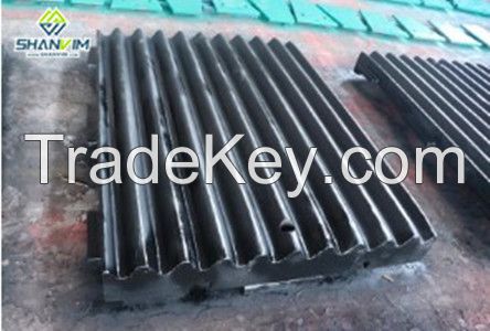 CT3254 High Manganese Steel 18 Crusher Swing Plates Jaw Plate for Crusher