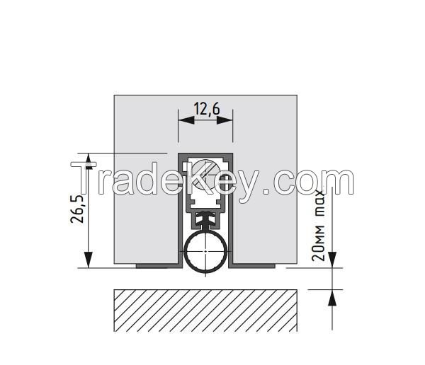 Automatic drop down seal OM 13x27