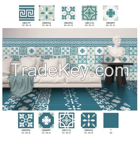 Cement tiles