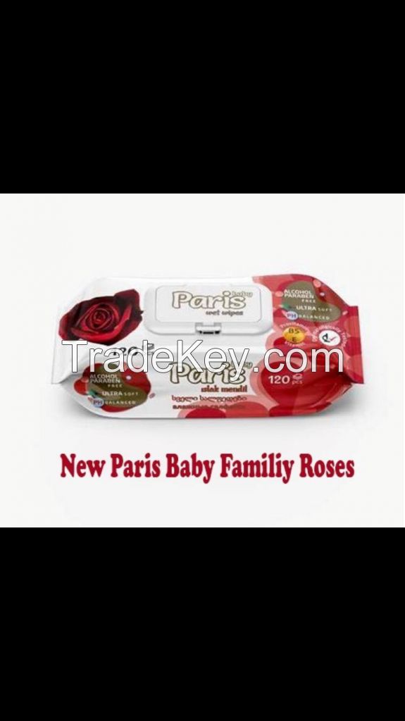 Premium Paris Wet Wipes