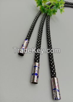 High Quality Wholesale Multi Color Hoodie Drawstrings Waistband With Metal Tip