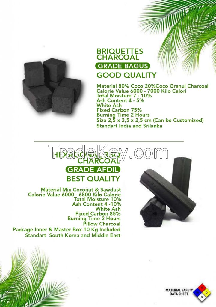 Briquettes &amp;amp;amp; BBQ Coconut Shell Charcoal