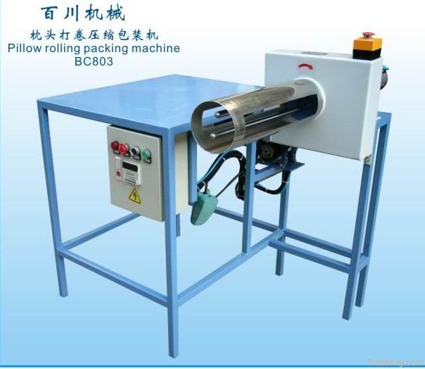 Pillow Rolling &amp; Packing Machine