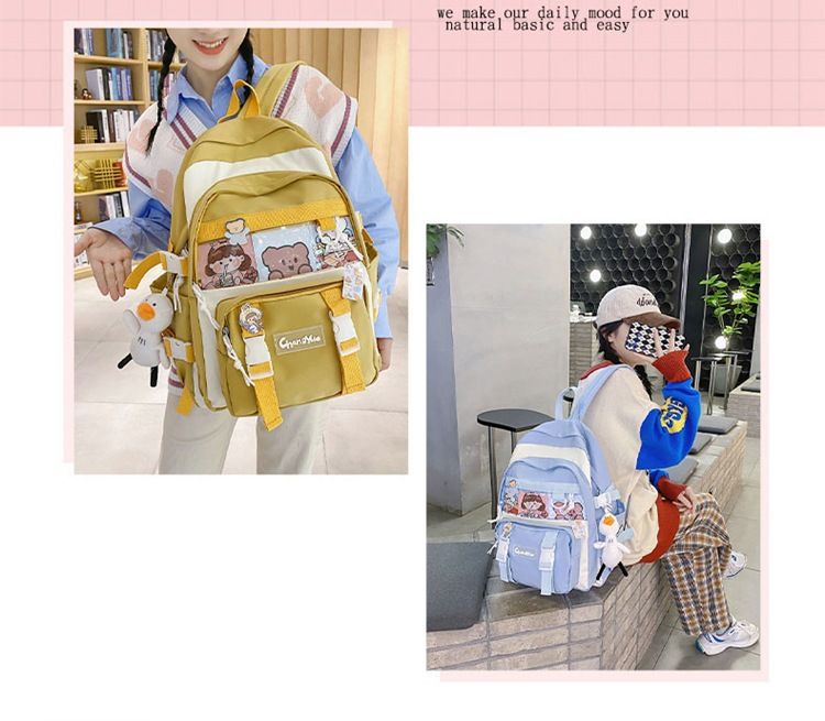 Cute Large Capacity Schoolbag