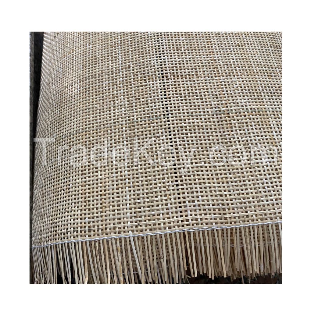 Rattan Cane Webbing 100% Natural Woven Mesh Webbing Half Hot Products Made In Vietnam