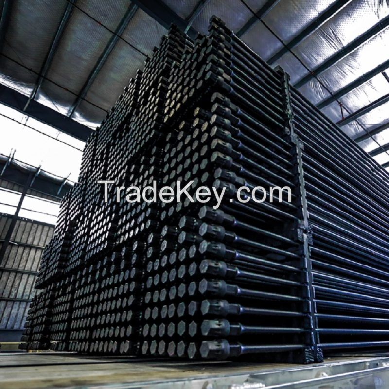 Oil Well Subsurface Downhole Alloy Steel And Carbon Steel Solid Sucker Rods