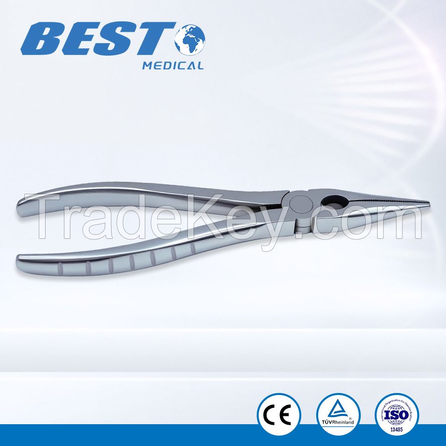 Medical Sharp-Crested Orthopedic Pliers for Bone Surgery