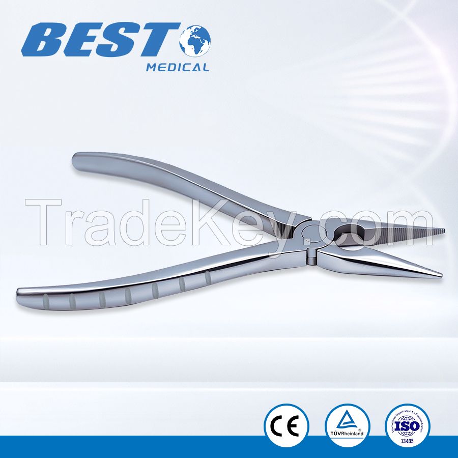 Medical Sharp-Crested Orthopedic Pliers for Bone Surgery