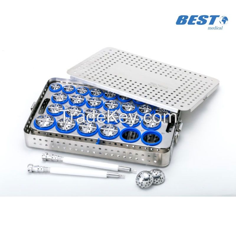 Hudson Hexagonal Acetabulum Grater Reamer Heads