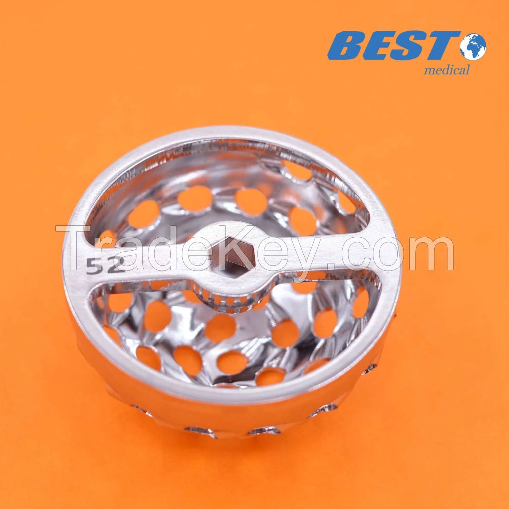 Hudson Hexagonal Acetabulum Grater Reamer Heads