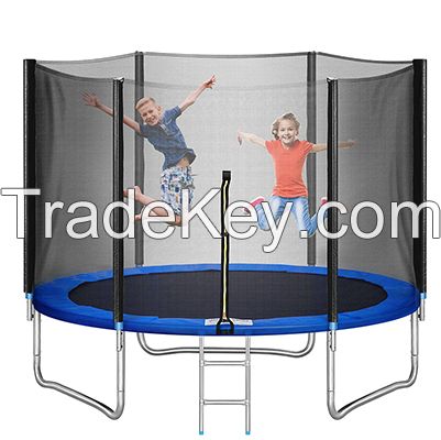 Children play indoor outdoor adult mini trampoline 8ft 10ft 12ft for sale