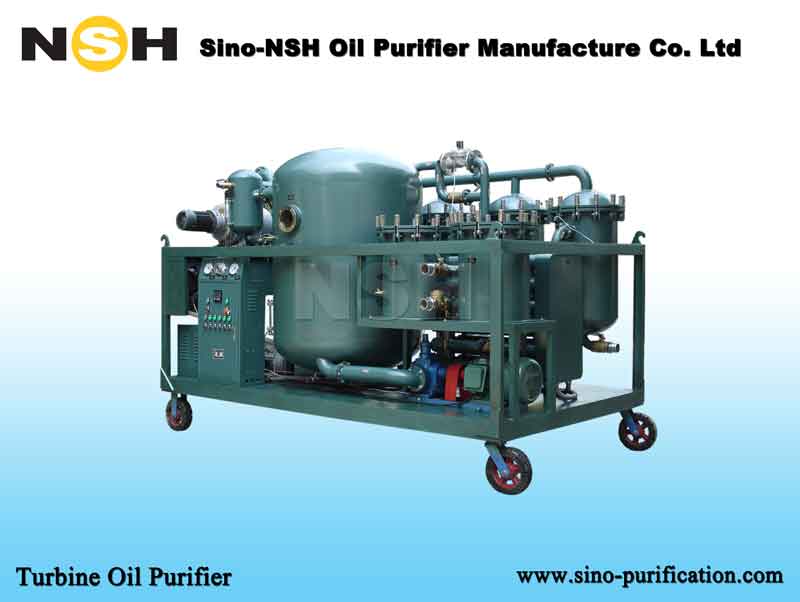 Turbine oil purifier(oil treatment, oil disposal, oil regeneration)