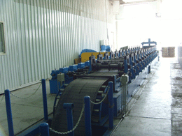 Cable bridge frame machine