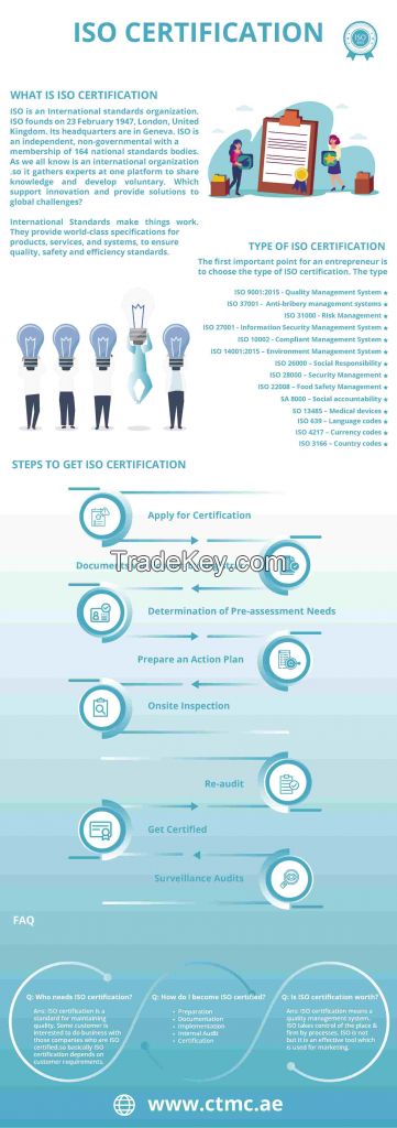 ISO training and certification in Dubai