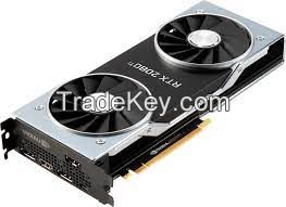 RTX 2080 Ti Founders Edition 11GB GDDR6 PCI Express 3.0 Graphics Card - Black/Silver