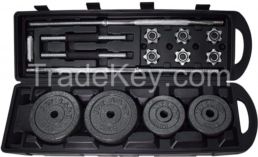 50 Kilos Chrome Dumbbell Kit