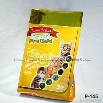 Pet Food Packaging Bags/ Quad Sealing Bags/ Cat Food Bags