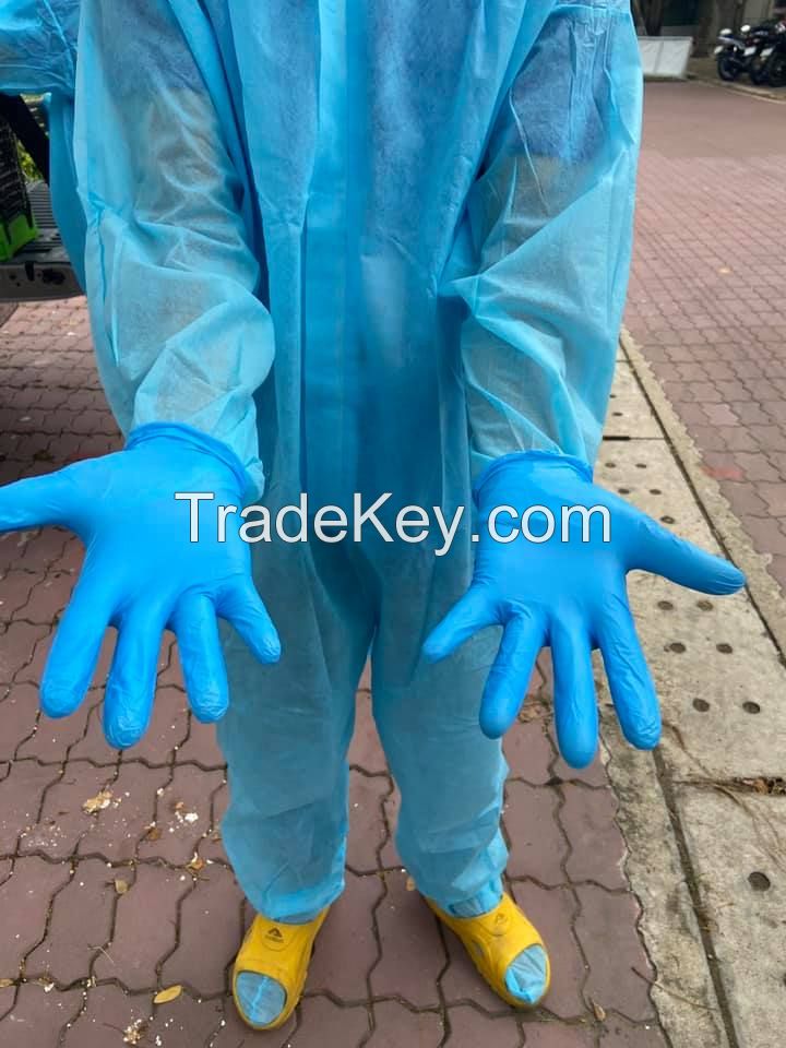 Nitrile Medical Gloves Nitrile Disposable Box Factory Sell Directly/ Blue Nitrile Gloves Powder free