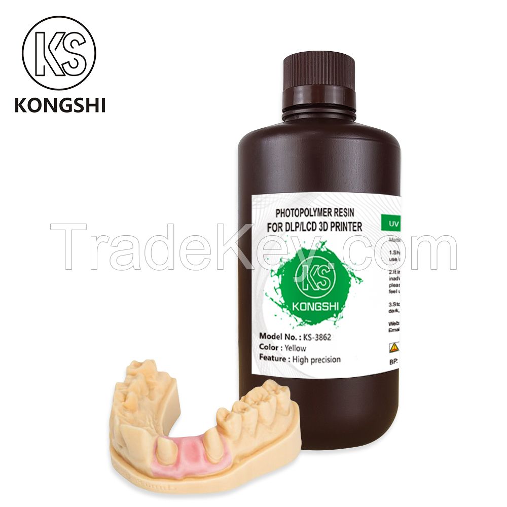 Chinese Factory 3D Printing UV Resin For LCD/DLP 3D Printer Dental Resin