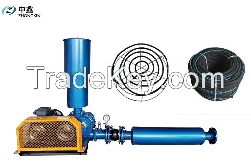 ROOTS BLOWER, AERATION TUBE, AERATION DIFFUSER