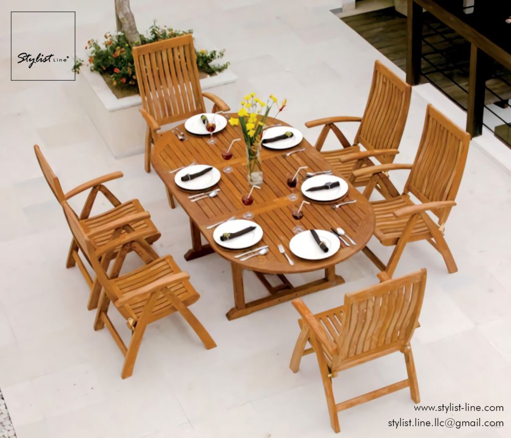 Cardiz Teak Dining Chairs &amp; Tables