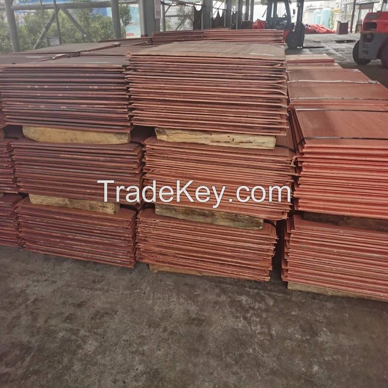 Copper cathode Cu pure copper cathode for sale factory price 99.97%-99.99%