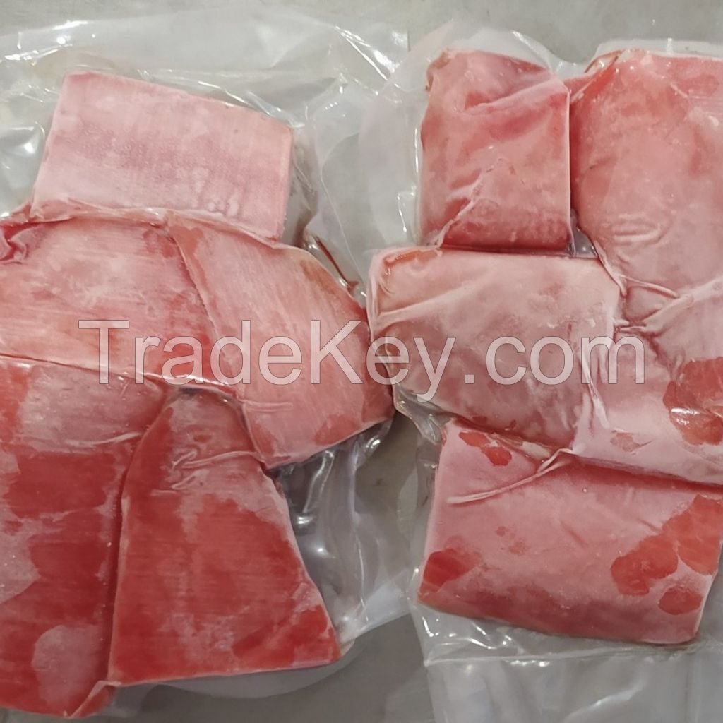 High quality Frozen Tuna Steak CO treated, Skinless, Boneless, Bloodline off Vietnam Fresh seafood best for export