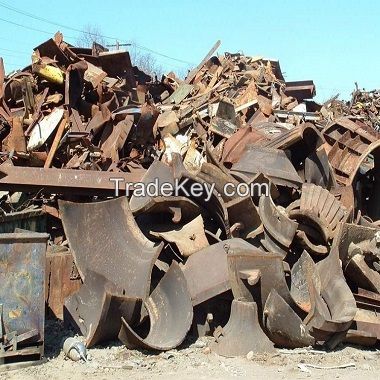 Pure HMS 1 & 2 / Iron Scraps ( Heavy Metal Scrap ) heavy melting steel scrap