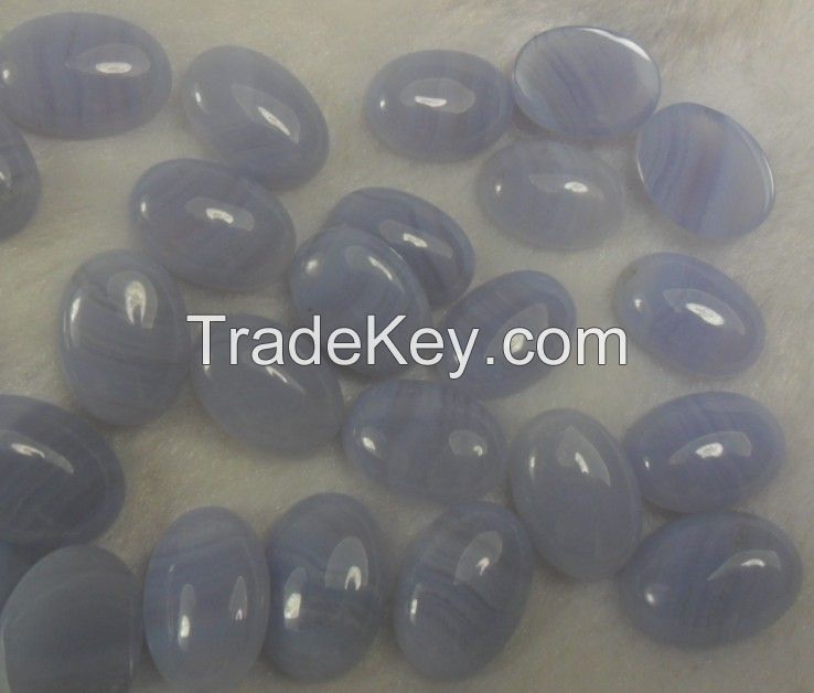 Blue Lace Agate Cabochon