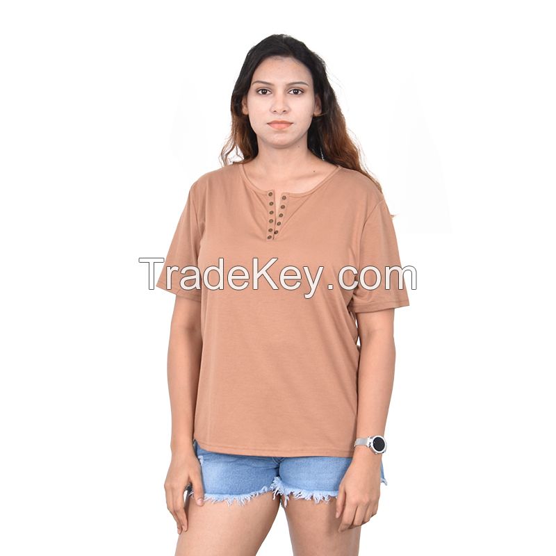 2022 New for spring/summer short sleeve t-shirt loose washed t shirts short sleeve t shirts for wome