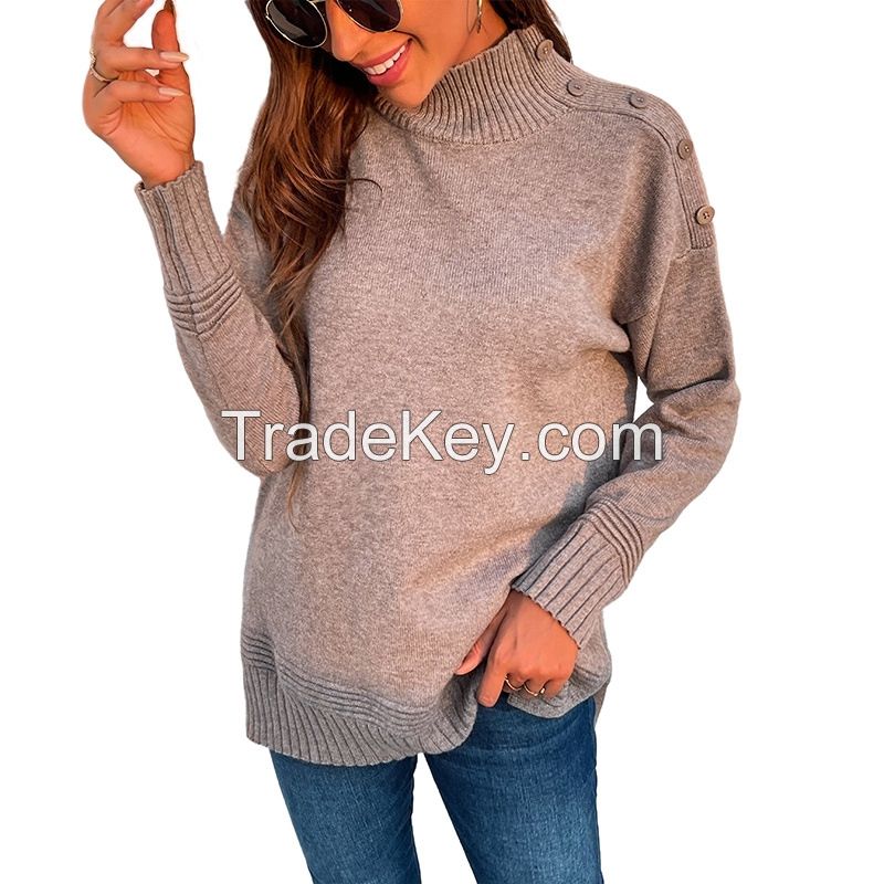 Wholesale Winter Novelty Christmas Jumpers Ladies Knit Sweater Custom Design  Pullover Ugly Christma