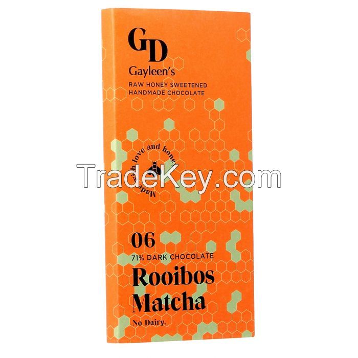 Sell GD Gayleen&apos;s Chocolate Slab Rooibos & Matcha 100g