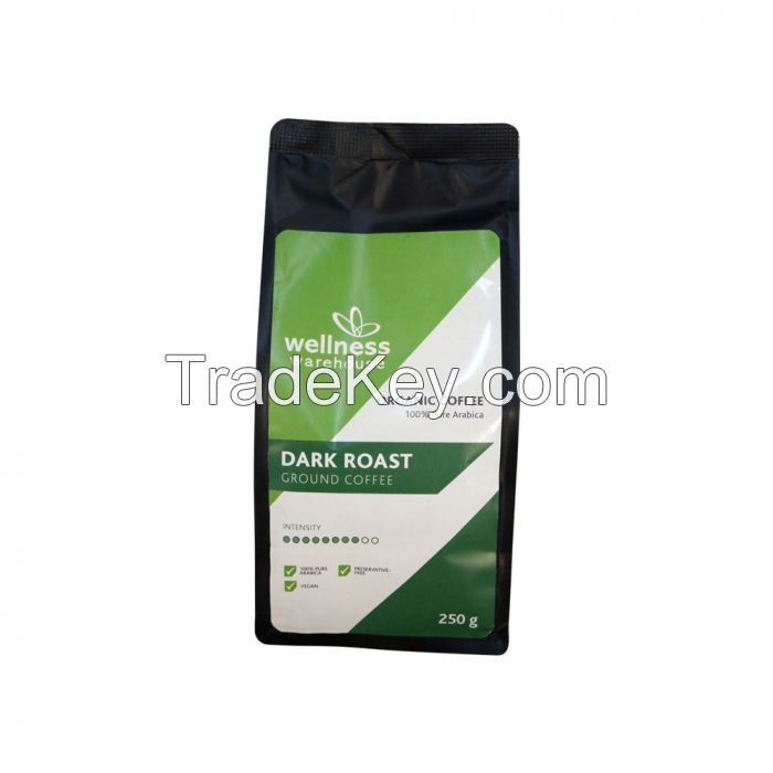 Sell Wellness Organic Dark Roast Coffee Ground 250g