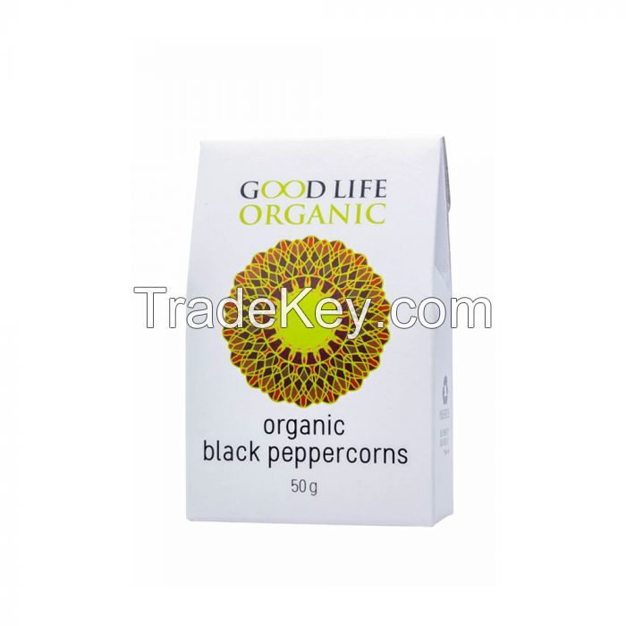 Sell Good Life Organic Black Peppercorns Refill 50g