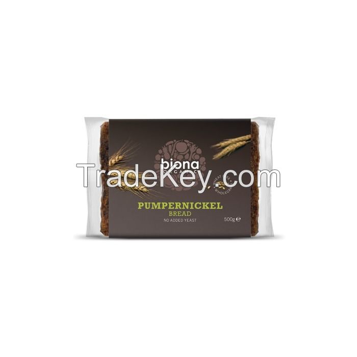 Sell Biona Pumpernickel Bread Organic 500g